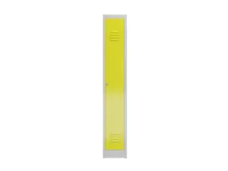garderobekast,HxBxD 1800x310x500mm,1vak,klink,sokkel,romp RAL7035