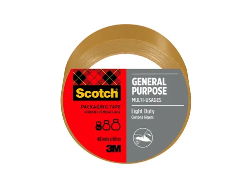 Verpakkingstape Scotch 4501B66 48mmx66m bruin