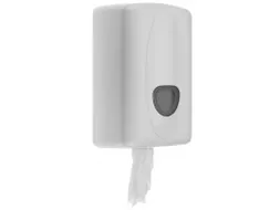 Poetsroldispenser Centerfeed Mini Kunststof Wit