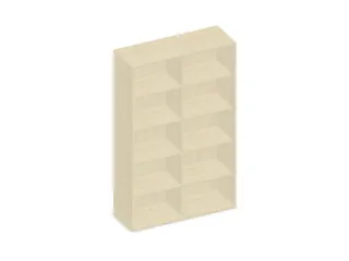 kantoorstelling,HxBxD 1920x1200x430mm,decor romp esdoorn - 2