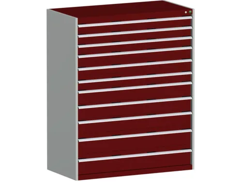 ladekast,HxBxD 1600x1300x650mm,11lade(n),lade voor normale belastingen