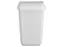 Afvalbak Quartzline open inworp 43 liter wit 441404