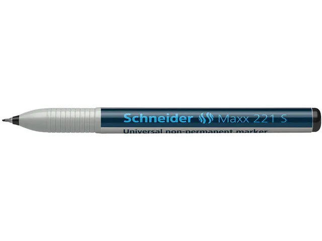 Universele marker Schneider Maxx 221 S non-permanent zwart