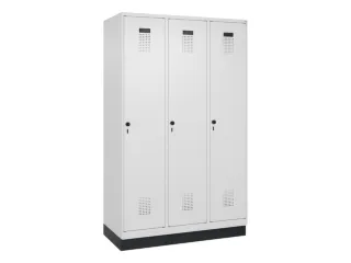 locker voor scheiding van kleding,HxBxD 1950x1200x500mm,3vak - 2