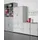 schuifdeurkast,HxBxD 770x1200x430mm,1xhouten vloer,2ordnerhoogte