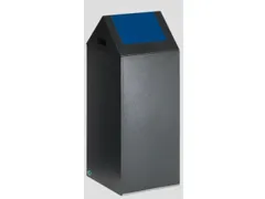 Afvalverzamelaar Zelfblussend 60 Liter 800X320X320Mm Klemring Blauw