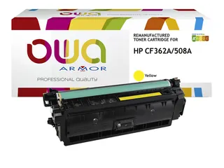 Tonercartridge OWA alternatief tbv HP CF362A geel - 1