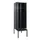 locker met bank,voor scheiding van kleding,HxBxD 2120x600x815mm,2vak