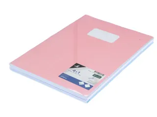 Schrift Kangaro A4 lijn pastel assorti kleuren pak a 5 stuks - 9