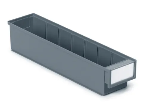 stellingbak,HxBxD 82x92x400mm,PP,grijs