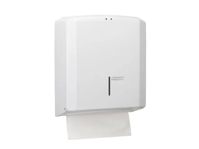 Handdoekdispenser Wit C-vouw Z-vouw
