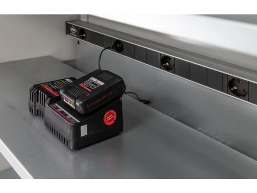 elektrisch legbord,v. acculaadkast,BxD 930x500mm,draagverm. 70kg