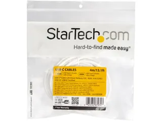 Usb-c Naar Usb-c Kabel 4 Meter Usb 2.0 Wit - 1