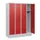schoollocker,HxBxD 1630x1200x500mm,4vak,vak B 300mm,cil.-slot,sokkel