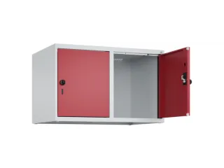 opzetkast,v. locker,2vak.,vak B 400mm,HxBxD 500x800x500mm,draaigrendel - 1