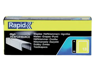 Nieten Rapid 13/8 gegalvaniseerd standaard 5000 stuks - 2