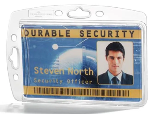 Durable Veiligheidspashouder, Doos met 10 Stuks 54x85mm