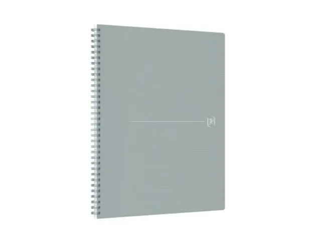 Spiraalblok Oxford Origin A4+ lijn 70vel grijs