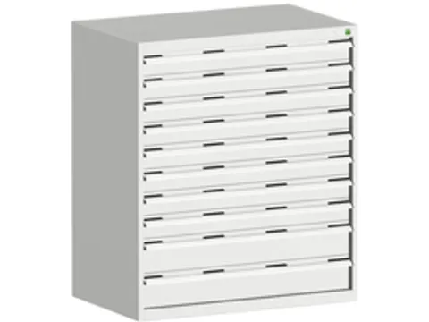 ladekast,HxBxD 1200x1050x650mm,10lade(n),lade voor normale belastingen