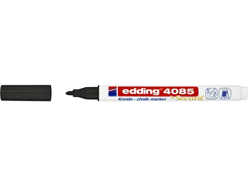Krijtstift edding by Securit 4085 rond 1-2mm zwart