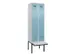 locker met bank,voor scheiding van kleding,HxBxD 2120x600x815mm,2vak