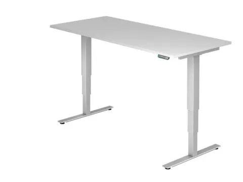bureau assis-debout à régl. de haut. élec. HxlxP 630-1270x1800x800m