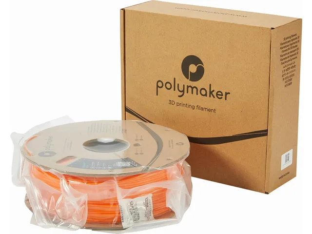 Filament PolyTerra PLA Candy Polymaker 1.75 Orange 1kg