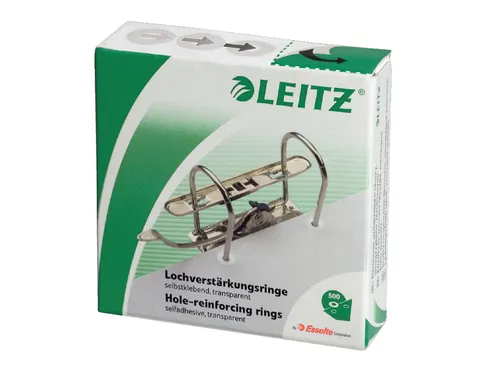 Versterkingsringen Leitz 1706 kunststof 500 stuks Transparant