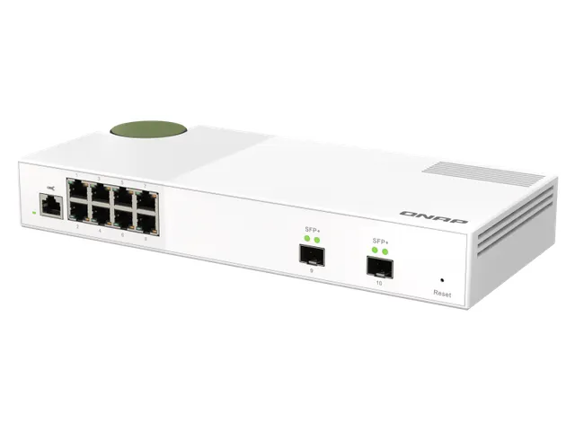 8x RJ45 2.5GbE , 8x 10GbE SFP+, Web Managed, 12V DC, 42.5 x 290 x 127