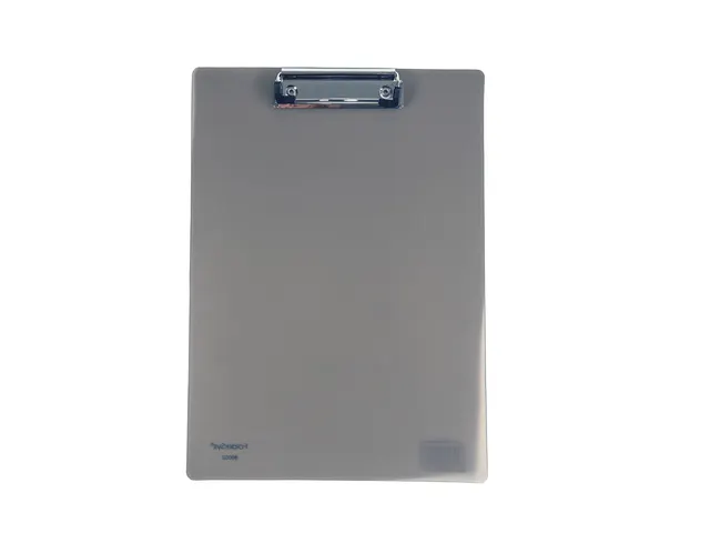 Klembord Foldersys A4 PP transparant grijs