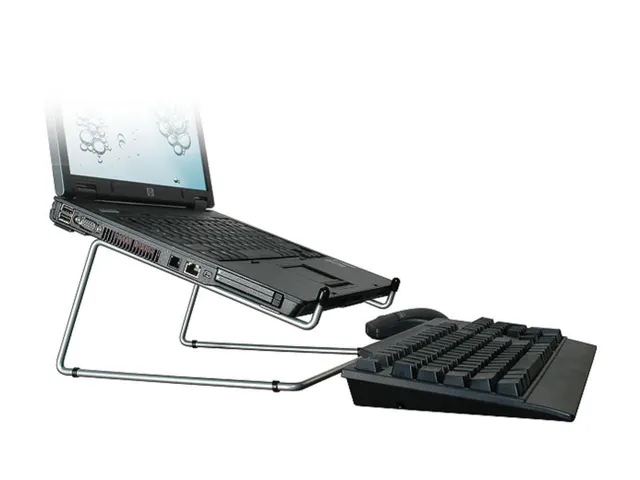 Laptopstandaard R-Go Steel Office Zilver voor laptops 10-22 inch