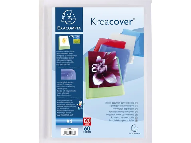Showalbum A4 60 Tas Kreacover Chromaline Assorti