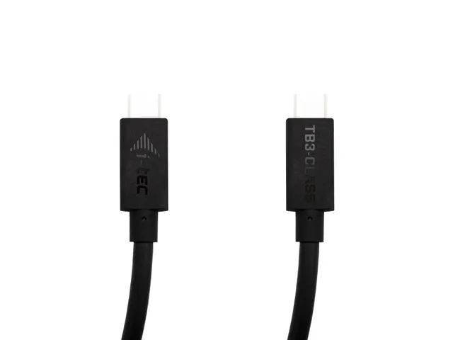 Thunderbolt 3 – Class Cable, 40 Gbps, 100W Power Delivery, USB-C Com