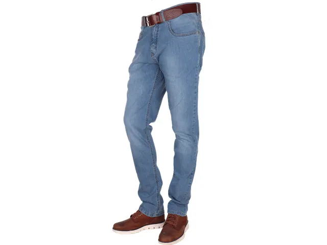 Jean Crosshatch Vesper, bleu, taille 34/34, la pièce