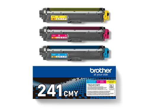 Brother TN-241CMY voordeelverpakking met tonercartridges cyaan, magent