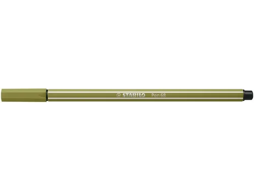 Viltstift STABILO Pen 68/37 medium moddergroen