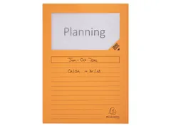 Pk 25 venstermappen 130g FOREVER oranje