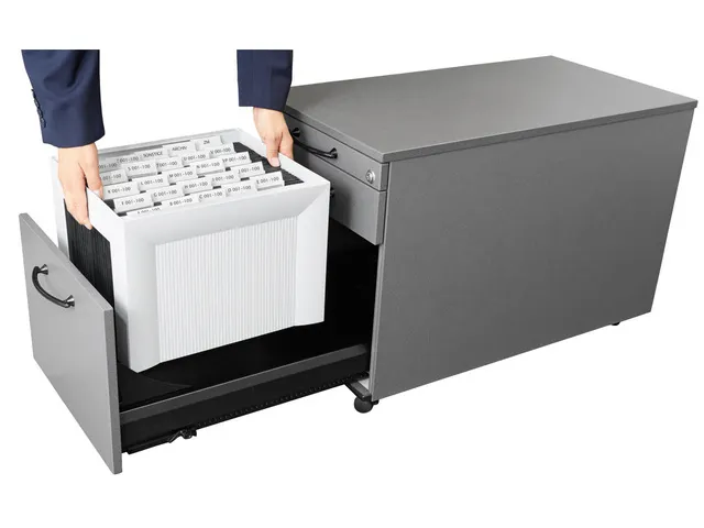 hangmappenrek HAN Karat lichtgrijs A4