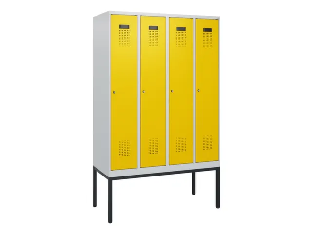 schoollocker,HxBxD 1950x1200x500mm,4vak,vak B 300mm,cil.-slot