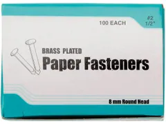 Boite Avec 100 Attaches Parisiennes, 12 Mm