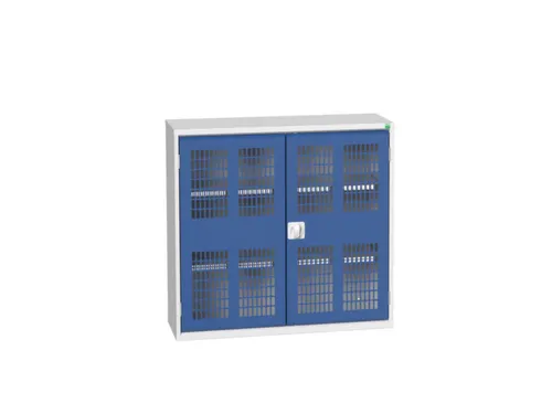 wandkast 1000x1050x350mm 2xStalen bodem sokkel Ral 7035 front Ral 5010