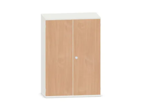 kantoorkast,HxBxD 1150x800x430mm,decor romp wit,decor front beuken