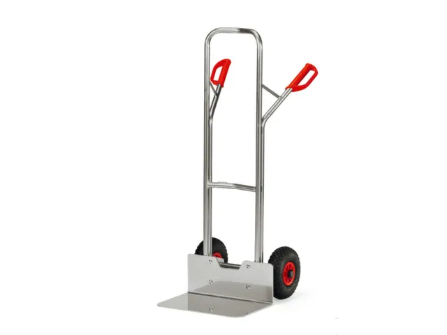 Aluminium Krattensteekwagen,Draagverm. 200Kg,Lucht-Banden