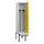locker met bank,voor scheiding van kleding,HxBxD 2120x400x815mm,1vak