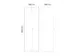 locker voor scheiding van kleding,HxBxD 1850x600x500mm,2vak