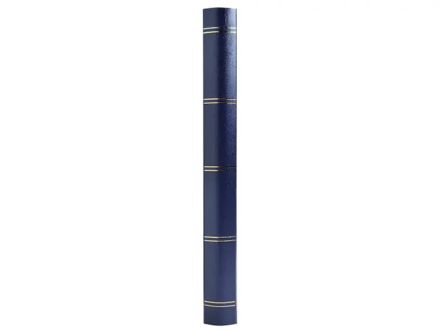 Postzegelalbum 48bl 22 ,5x30,5cm blauw