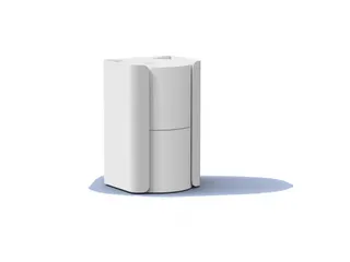 Toiletpapier Houder Duo 2 rollen Wit - 2