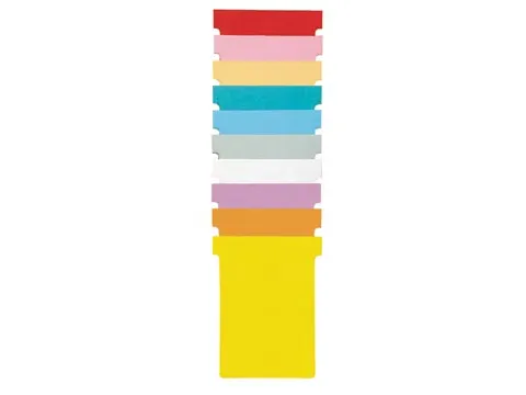 T-planbordkaarten index 3, ft 120 x 92 mm, groen