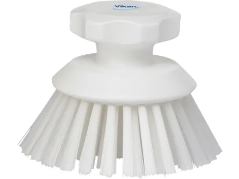 Werkborstel Rond Wit