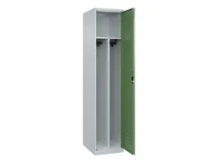 locker voor scheiding van kleding,HxBxD 1850x400x500mm,1vak